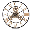 Modern Nordic Luxurious Fashionable Iron Wall Decoration Clock 2024-GB