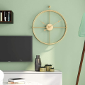 Modern Nordic Luxurious Fashionable Iron Wall Decoration Clock 2055-G