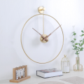 Modern Nordic Luxurious Fashionable Iron Wall Decoration Clock 2044-G