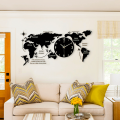 World Map Wall Clock JT2018A-80*40
