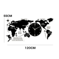 World Map Wall Clock JT1785A-120