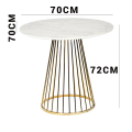 Side Table white and gold Z-010G