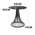 Z-019B Iron art small round table sofa side table Z-019B