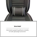 Black &amp; White Car Seat Cover AF-4001