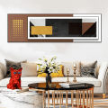 wall art decorative double-layer painting with frame