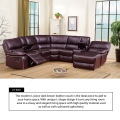 Modern L-shape  Leather couch | GY-8007 - Cream