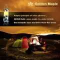 Golden Maple Solar Rechargeable Outdoor Lantern