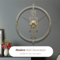 Luxury Metal Wall Clock Dcor