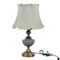 MATERIAL &amp; BRONZE FINISH BEDSIDE LAMP 6828-5