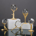 Modern Luxury Crystal Ball On Tree Pedestal Meduim BJ292-01