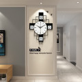 Modern Wall Clock Black White Rectangle Shapes Design JT1914-S52