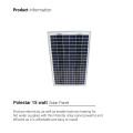 POLESTAR 15 WATT Solar Panel