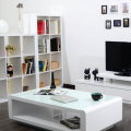 White TV Stand and Coffee table Combo