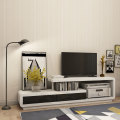 TV Stand and Coffee table Combo Black and white