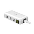 iLepo i6 USB Charging 8-Port Wall Charger with LCD Display 45W