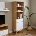 Hulra Bookcase - Scandinavian - White DH-R132