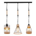 Modern Rope &amp; Black Chain Style Ceiling Lights M87-3
