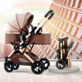 Baby Stroller 3 in 1 Folding bi-directional high landscape stroller