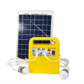 Portable Solar Lighting Kit With FM RADIO, BULB LIGHTS & USB CHARGING PORTS