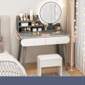 Luxury Style Bedroom Furniture Storage Girls Dresser Modern European Make Up Dressing Table With ...