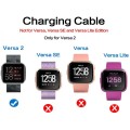 ONLY FOR FITBIT VERSA 2 CHARGING CABLE DOCK (NOT FOR VERSA 1)