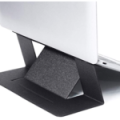 INVISIBLE LAPTOP ADHESIVE LIGHTWEIGHT KICKSTAND FOLDABLE STAND GREY