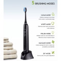 ELECTRIC TOOTHBRUSH 5 MODES WITH 2 BRUSH HEADS
