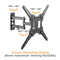 TV WALL MOUNT FOR MOST 32-55 INCH FLAT AND CURVED TVS