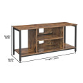 TV STAND TV CABINET WITH OPEN STORAGE SHELVING