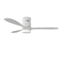 Hugger Remote Ceiling Fan w. Light - Solent