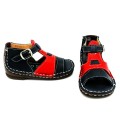 Cobbles - Red and Navy (3,6)