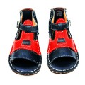 Cobbles - Red and Navy (3,6)