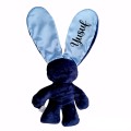 Personalized Navy and Blue Snuggle Bunny