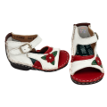 Cobbles - White and Red Sandal (2,3,4,5,6)