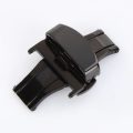 Deployant Clasp/Buckle with Double Push Button Release (Black)