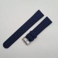 22mm Silicone Waffle Strap Navy Blue