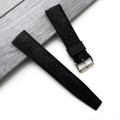 22mm Vintage Tropic Rubber Strap Black