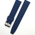 20mm Vintage Tropic Silicone Strap Navy Blue