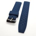 20mm Vintage Tropic Silicone Strap Navy Blue