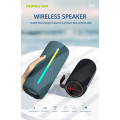 Outdoor Portable Bluetooth Speaker Wireless Riding Waterproof RBG Light Subwoofer Dual Speaker