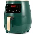 EXTRA LARGE 2400W CAPACITY LCD TOUCH SCREEN AIR FRYER 6L (GREEN)