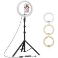 10 Inch Ring Light with 210Cm Tripod