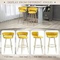 KC Furn-Marloe Bar Chair (yellow set of 2)