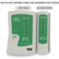 Network Cable Tester Dual Use Battery Operated RJ45 and RJ11