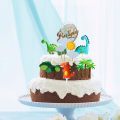 13PCS Cake Toppers, 3D Dinosaur Cake Toppers Decorations