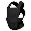 Marsupi Classic Baby Carrier and Newborn Carrier (Pure Organic Cotton) Version 2.0 (Black/Black, S/M