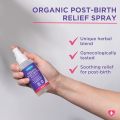 Lansinoh Organic Post-Birth Relief Spray - 100ml Spray Bottle Postnatal Relief Spray for Recovery Na