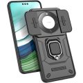 Kickstand Military Slide Lens Camera Protection Case For Honor X9A
