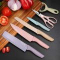 6 Piece Stainless Steel Kitchen Knife Set - Daily use Sharp Knifes