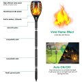 Waterproof Solar Outdoor Lights 96 LED Higher & Larger Flickering Flame Solar Torch Pack of 4 Units